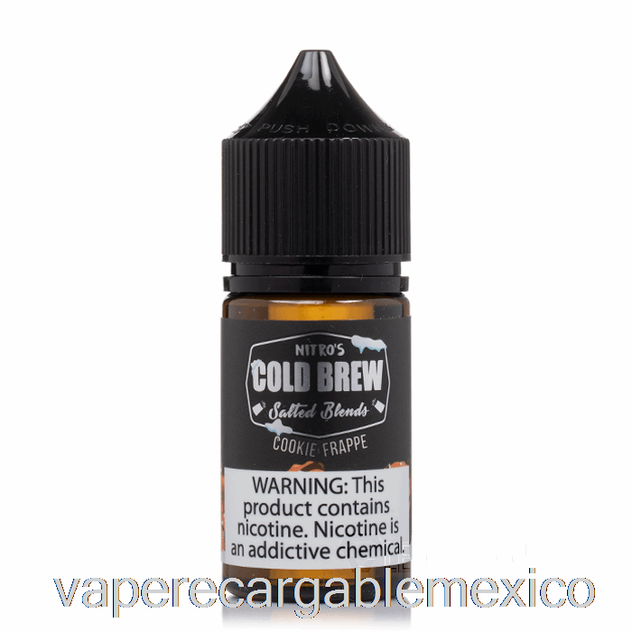 Vape Recargable Cookie Frappe - Sales Nitros Cold Brew - 30ml 45mg